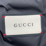 グッチ GUCCI GG総柄ダウンジャケット 452434 ブラック ナイロン メンズ ダウンジャケット