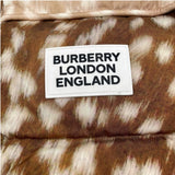 バーバリーロンドン BURBERRY LONDON バンビ柄ダウンジャケット 8022831 ブラウン ポリエステル レディース ダウンジャケット