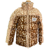 バーバリーロンドン BURBERRY LONDON バンビ柄ダウンジャケット 8022831 ブラウン ポリエステル レディース ダウンジャケット