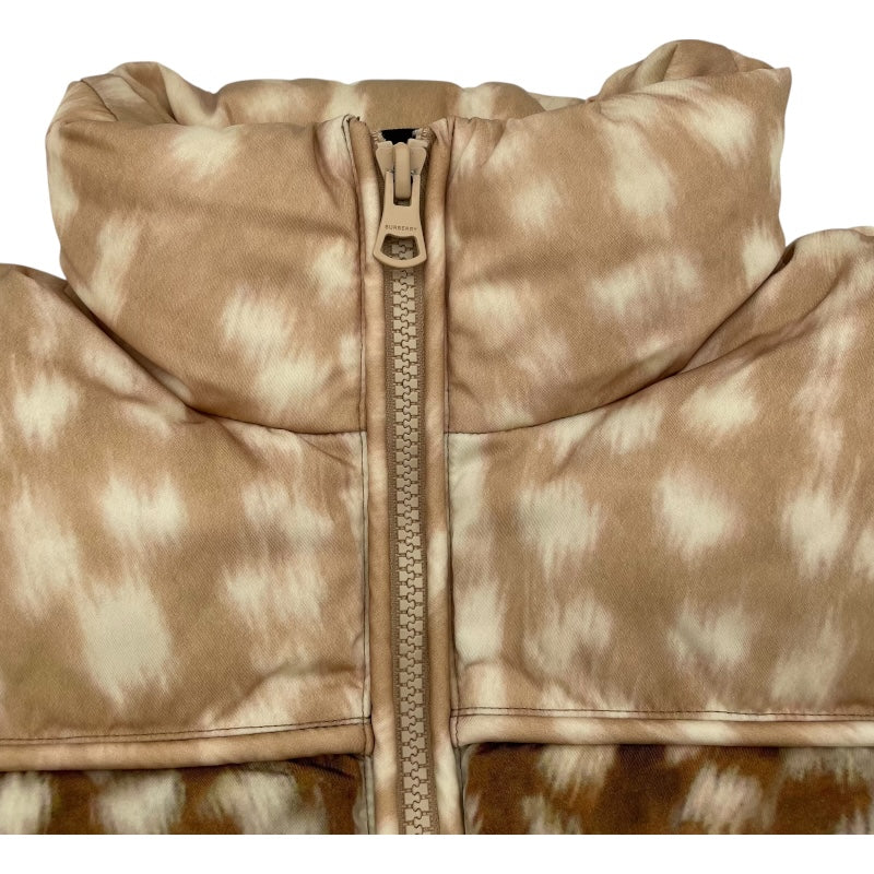 バーバリーロンドン BURBERRY LONDON バンビ柄ダウンジャケット 8022831 ブラウン ポリエステル レディース ダウンジャケット