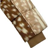 バーバリーロンドン BURBERRY LONDON バンビ柄ダウンジャケット 8022831 ブラウン ポリエステル レディース ダウンジャケット