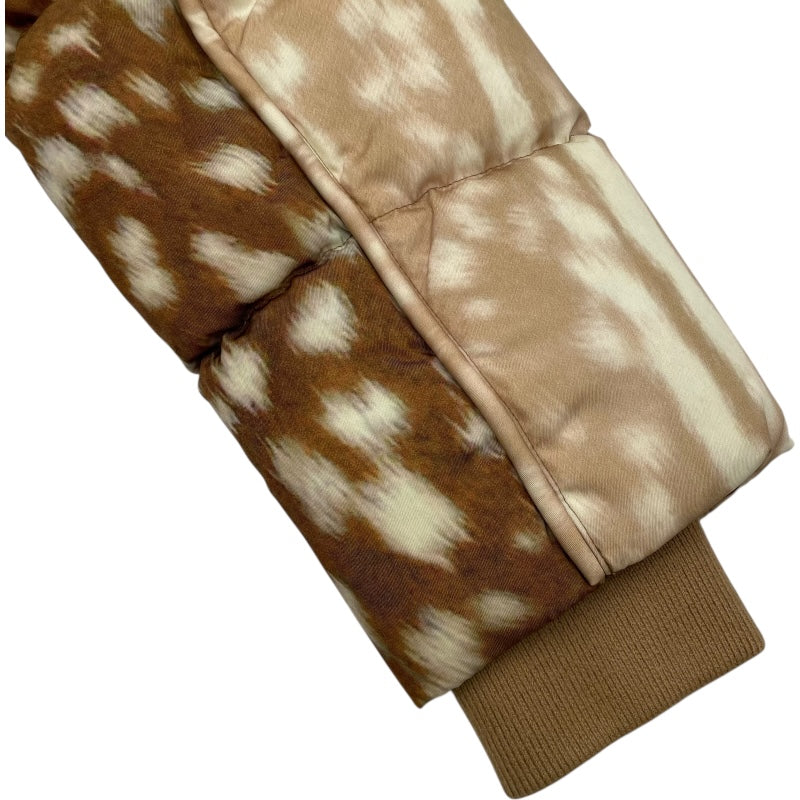 バーバリーロンドン BURBERRY LONDON バンビ柄ダウンジャケット 8022831 ブラウン ポリエステル レディース ダウンジャケット