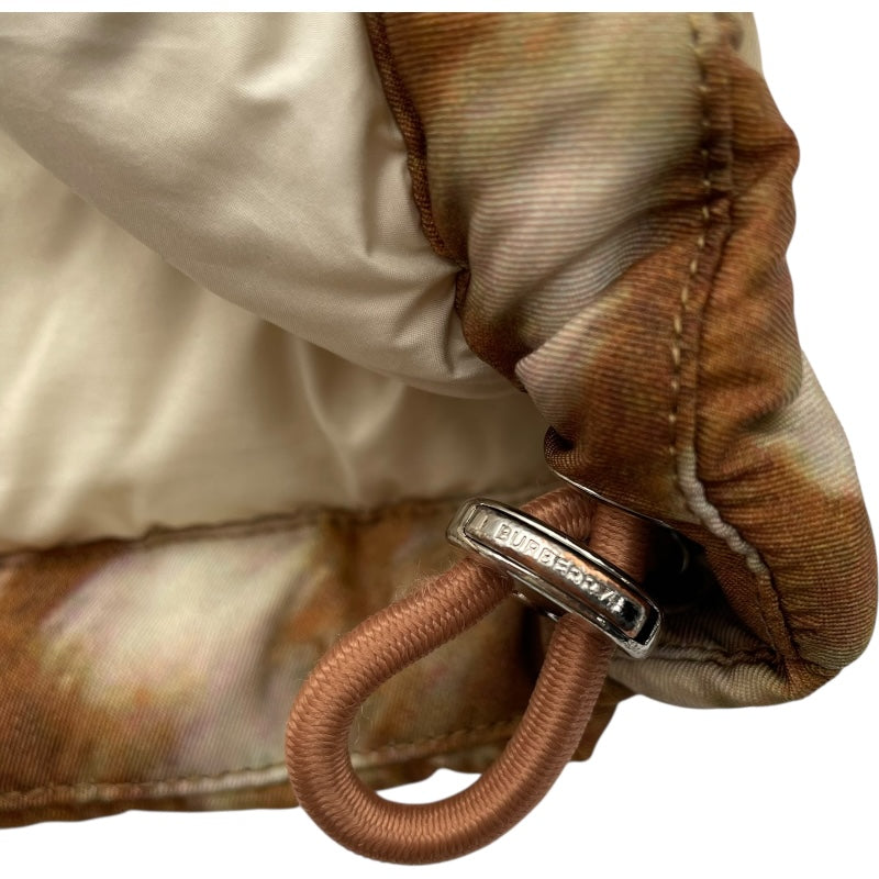 バーバリーロンドン BURBERRY LONDON バンビ柄ダウンジャケット 8022831 ブラウン ポリエステル レディース ダウンジャケット