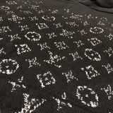 ルイ・ヴィトン LOUIS VUITTON モノグラムグラディエント ニットパーカー HNN45W ブラック コットン メンズ パーカー