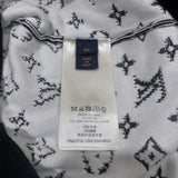 ルイ・ヴィトン LOUIS VUITTON モノグラムグラディエント ニットパーカー HNN45W ブラック コットン メンズ パーカー