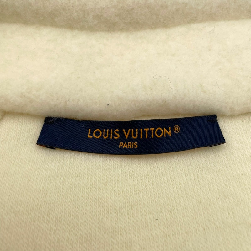 ルイ・ヴィトン LOUIS VUITTON LVロゴウールブルゾン HSY10W ホワイト ウール メンズ ブルゾン