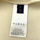 ルイ・ヴィトン LOUIS VUITTON LVロゴウールブルゾン HSY10W ホワイト ウール メンズ ブルゾン