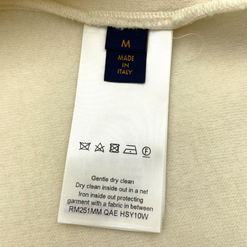 ルイ・ヴィトン LOUIS VUITTON LVロゴウールブルゾン HSY10W ホワイト ウール メンズ ブルゾン