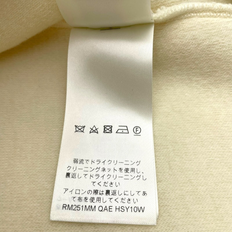 ルイ・ヴィトン LOUIS VUITTON LVロゴウールブルゾン HSY10W ホワイト ウール メンズ ブルゾン