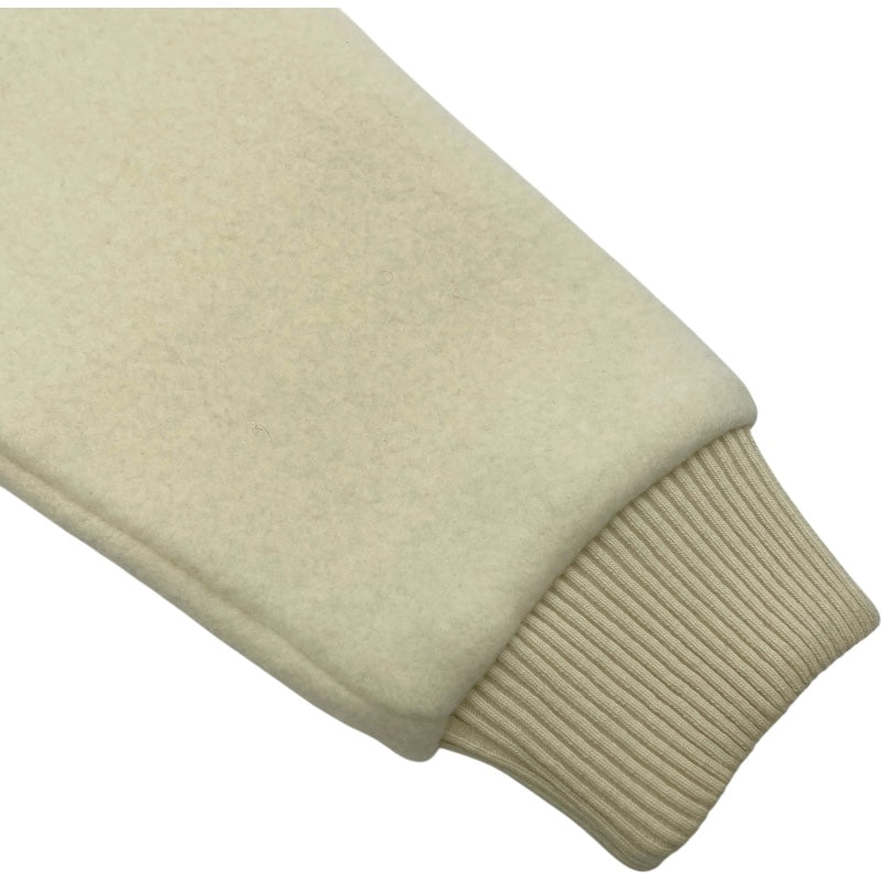 ルイ・ヴィトン LOUIS VUITTON LVロゴウールブルゾン HSY10W ホワイト ウール メンズ ブルゾン