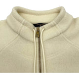 ルイ・ヴィトン LOUIS VUITTON LVロゴウールブルゾン HSY10W ホワイト ウール メンズ ブルゾン