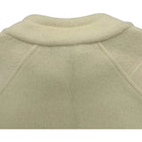 ルイ・ヴィトン LOUIS VUITTON LVロゴウールブルゾン HSY10W ホワイト ウール メンズ ブルゾン