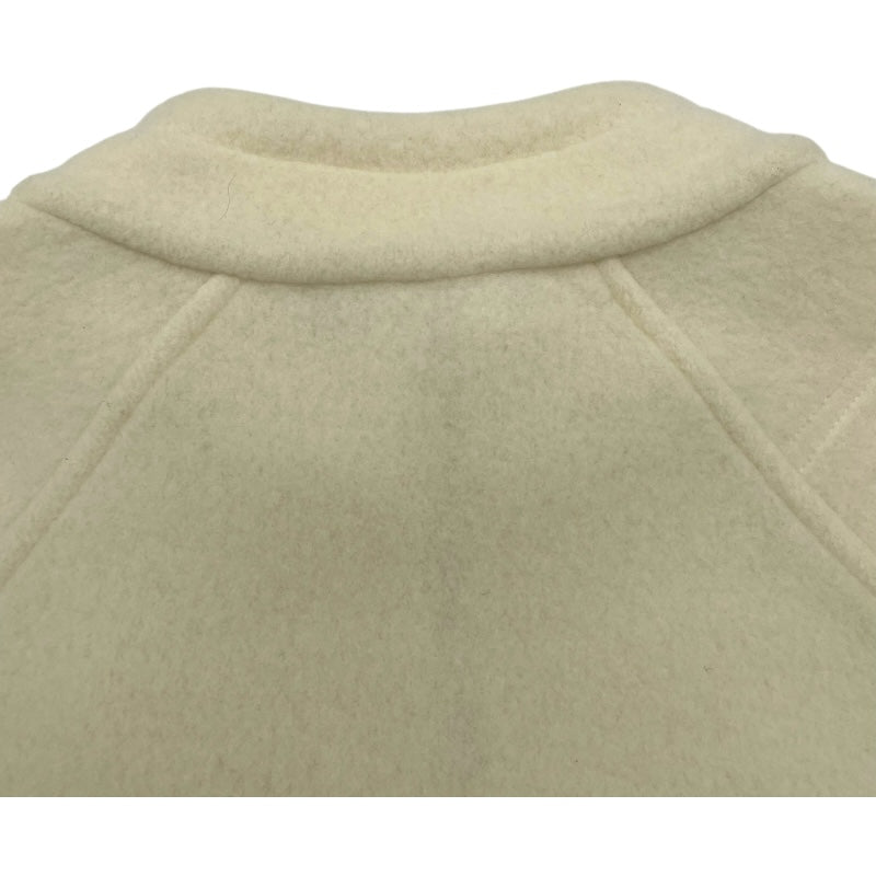 ルイ・ヴィトン LOUIS VUITTON LVロゴウールブルゾン HSY10W ホワイト ウール メンズ ブルゾン