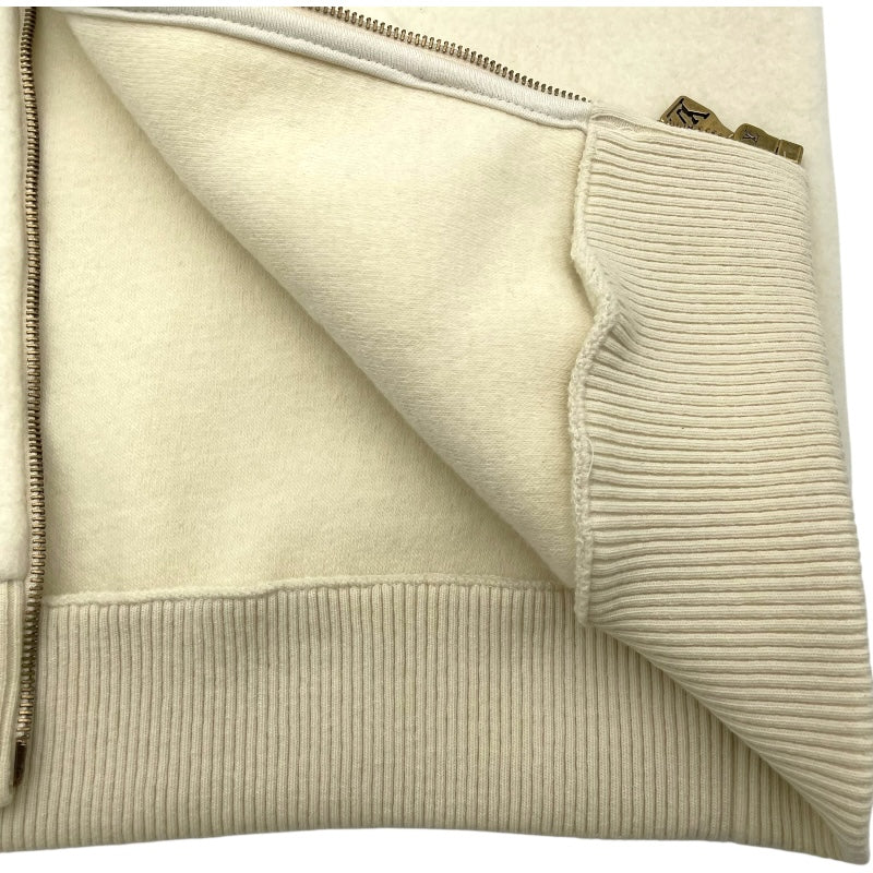 ルイ・ヴィトン LOUIS VUITTON LVロゴウールブルゾン HSY10W ホワイト ウール メンズ ブルゾン