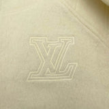 ルイ・ヴィトン LOUIS VUITTON LVロゴウールブルゾン HSY10W ホワイト ウール メンズ ブルゾン