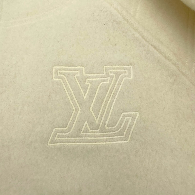 ルイ・ヴィトン LOUIS VUITTON LVロゴウールブルゾン HSY10W ホワイト ウール メンズ ブルゾン