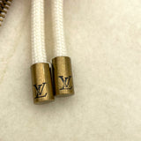 ルイ・ヴィトン LOUIS VUITTON LVロゴウールブルゾン HSY10W ホワイト ウール メンズ ブルゾン