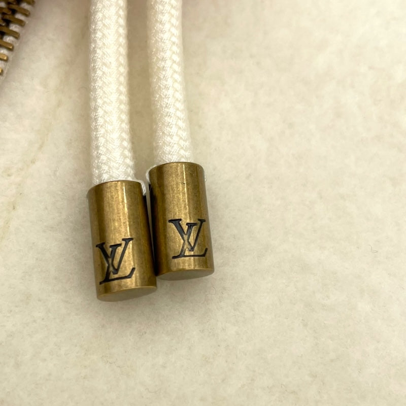 ルイ・ヴィトン LOUIS VUITTON LVロゴウールブルゾン HSY10W ホワイト ウール メンズ ブルゾン