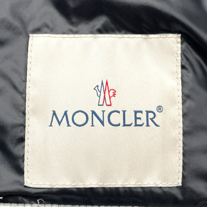 モンクレール MONCLER ARMOISE ファーダウンジャケット D20934531015 ブラック ナイロン レディース ダウンジャケット