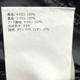 モンクレール MONCLER ARMOISE ファーダウンジャケット D20934531015 ブラック ナイロン レディース ダウンジャケット