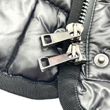 モンクレール MONCLER ARMOISE ファーダウンジャケット D20934531015 ブラック ナイロン レディース ダウンジャケット