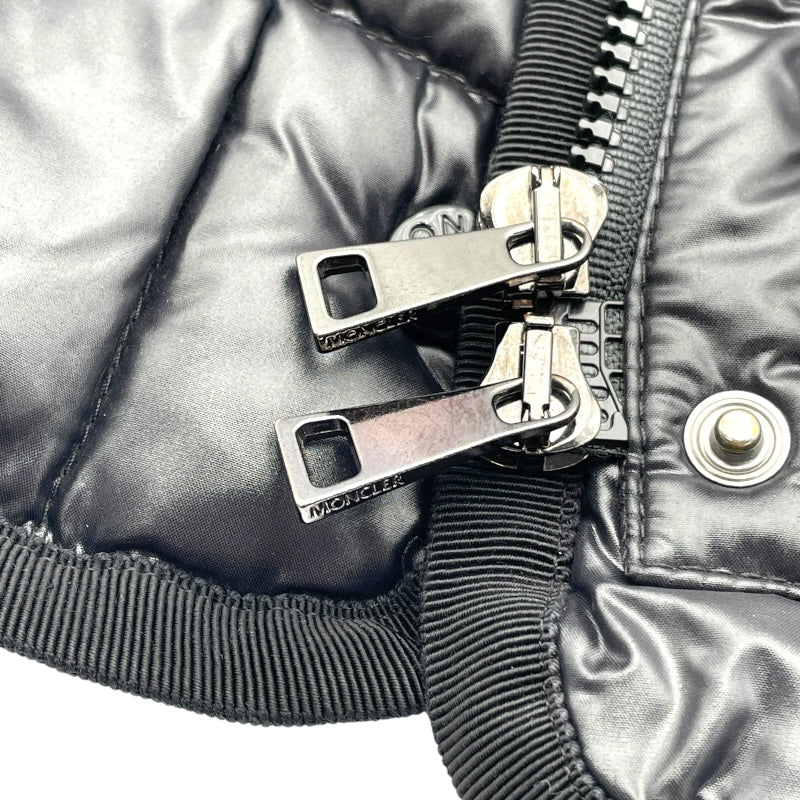 モンクレール MONCLER ARMOISE ファーダウンジャケット D20934531015 ブラック ナイロン レディース ダウンジャケット