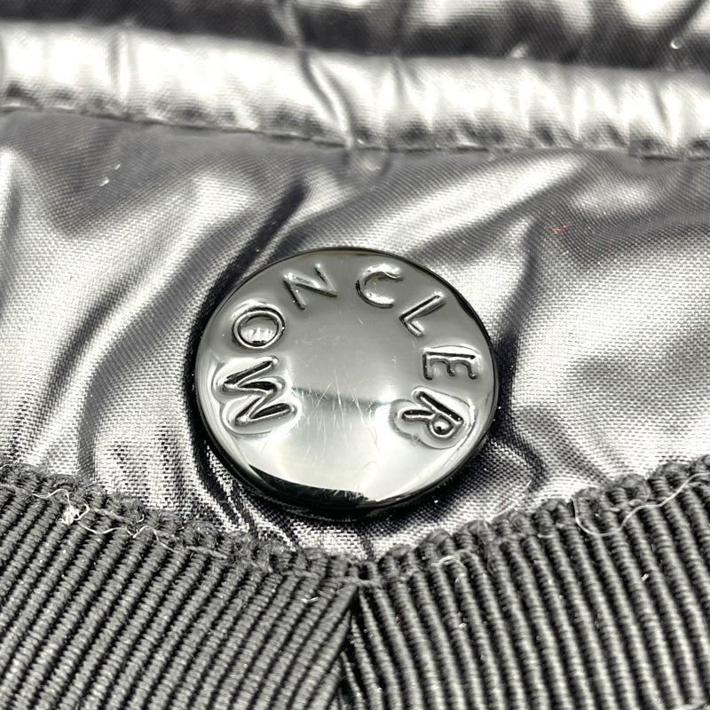 モンクレール MONCLER ARMOISE ファーダウンジャケット D20934531015 ブラック ナイロン レディース ダウンジャケット