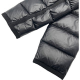 モンクレール MONCLER ARMOISE ファーダウンジャケット D20934531015 ブラック ナイロン レディース ダウンジャケット