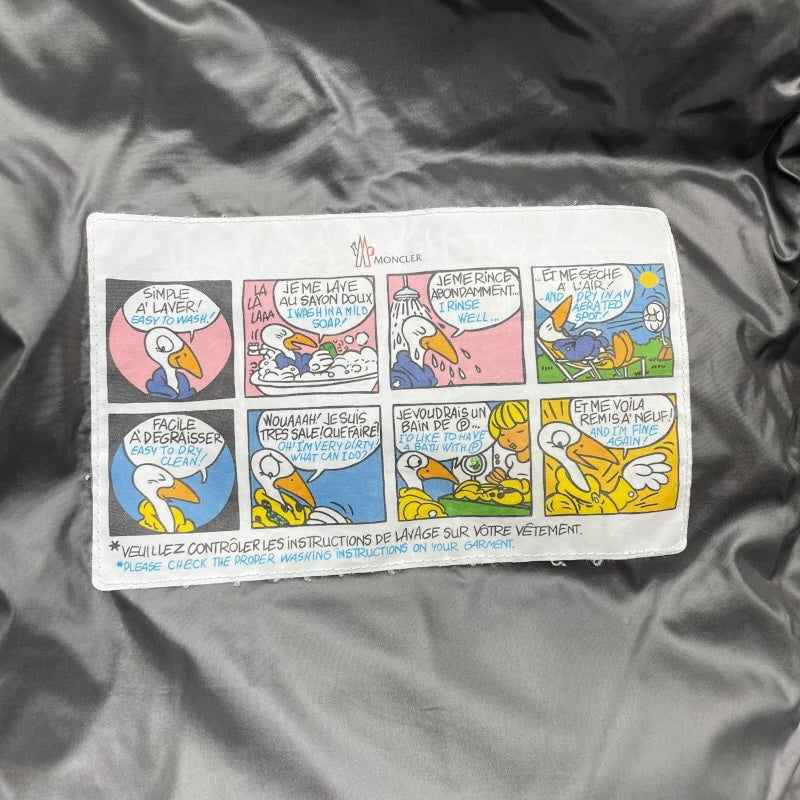 モンクレール MONCLER MAYA ダウンジャケット F20911A53600 ブラック ナイロン メンズ ダウンジャケット