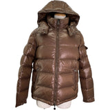 モンクレール MONCLER MAYAダウンジャケット 220914036605　68950 ブラウン ナイロン メンズ ダウンジャケット