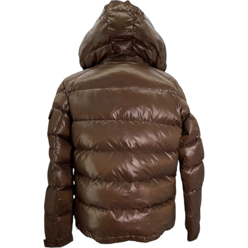 モンクレール MONCLER MAYAダウンジャケット 220914036605　68950 ブラウン ナイロン メンズ ダウンジャケット