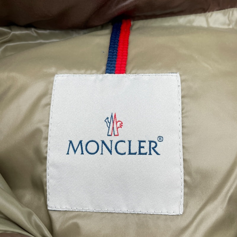 モンクレール MONCLER MAYAダウンジャケット 220914036605　68950 ブラウン ナイロン メンズ ダウンジャケット