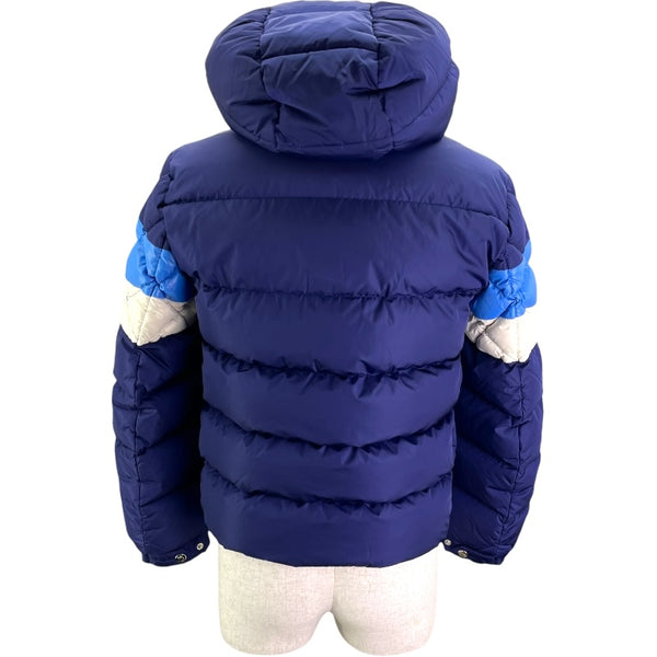 モンクレール MONCLER JANVRY ダウンジャケット E20914193485 ブルー ナイロン メンズ ダウンジャケット