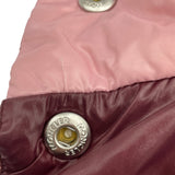 モンクレール MONCLER BADIA　ダウンベスト J20931A00008 5963V ピンク ナイロン レディース ダウンベスト