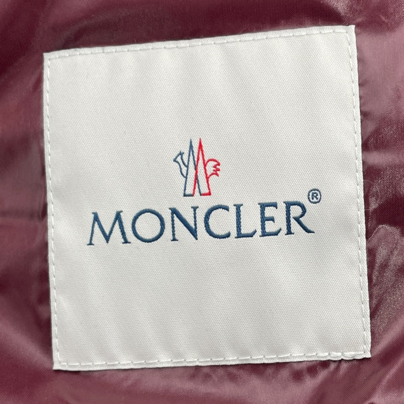 モンクレール MONCLER BADIA　ダウンベスト J20931A00008 5963V ピンク ナイロン レディース ダウンベスト