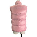 モンクレール MONCLER BADIA　ダウンベスト J20931A00008 5963V ピンク ナイロン レディース ダウンベスト