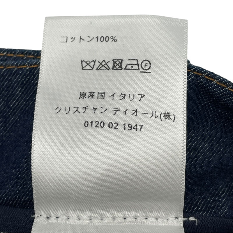 クリスチャン・ディオール Christian Dior ロゴベルトデニムロング