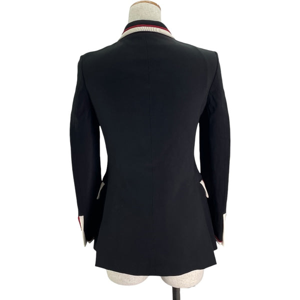グッチ GUCCI ブレザージャケット 523859 ブラック レーヨン レディース テーラードジャケット
