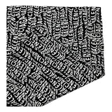 バレンシアガ BALENCIAGA ロゴプリント総柄カットソー 583114 ブラック コットン ユニセックス 長袖シャツ