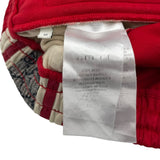 グッチ GUCCI GGサイドライントラックパンツ レッド ポリエステル メンズ パンツ