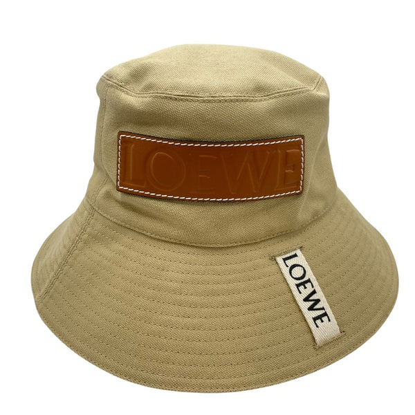 ロエベ LOEWE フィッシャーマンハット K820HF1X48 ベージュ コットン レディース その他ファッション雑貨