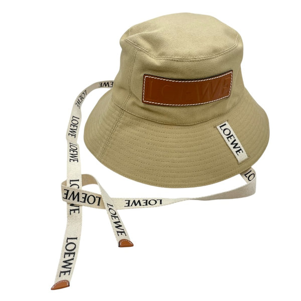 ロエベ LOEWE フィッシャーマンハット K820HF1X48 ベージュ コットン レディース その他ファッション雑貨