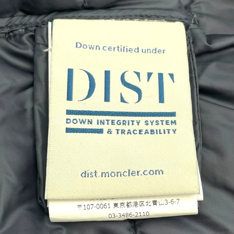 モンクレール MONCLER RAIEF 花柄ライトダウンジャケット D10934630705 ネイビー ポリエステル レディース ダウンジャケット