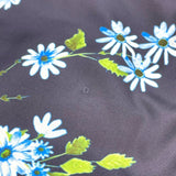 モンクレール MONCLER RAIEF 花柄ライトダウンジャケット D10934630705 ネイビー ポリエステル レディース ダウンジャケット