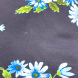 モンクレール MONCLER RAIEF 花柄ライトダウンジャケット D10934630705 ネイビー ポリエステル レディース ダウンジャケット