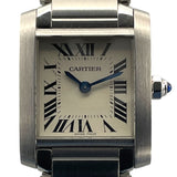 カルティエ Cartier タンクフランセーズ SM W51008Q3 シルバー SS クオーツ レディース 腕時計