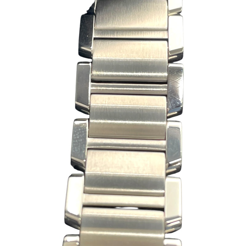 カルティエ Cartier タンクフランセーズ SM W51008Q3 シルバー SS クオーツ レディース 腕時計