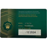 ロレックス ROLEX デイトジャスト 31 278274 ブラック WG/SS 自動巻き ユニセックス 腕時計