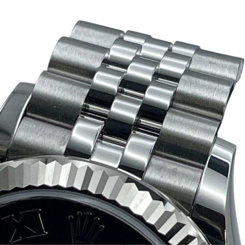 ロレックス ROLEX デイトジャスト 31 278274 ブラック WG/SS 自動巻き ユニセックス 腕時計