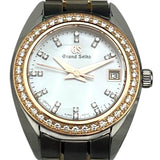 グランドセイコー Grand Seiko エレガンスコレクション ホワイトシェル STGF308 ホワイト チタン クオーツ レディース 腕時計